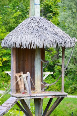 Maymunları Safari için küçük ev