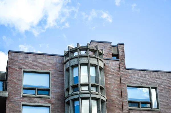 Edificios de apartamentos con balcones en Montreal — Foto de Stock