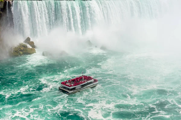 Niagara Πέφτει Καλοκαίρι Οντάριο Καναδάς Εικόνα Αρχείου