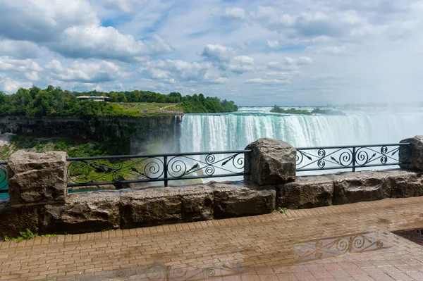 Yazın Niagara Şelalesi Ontario Kanada Stok Resim