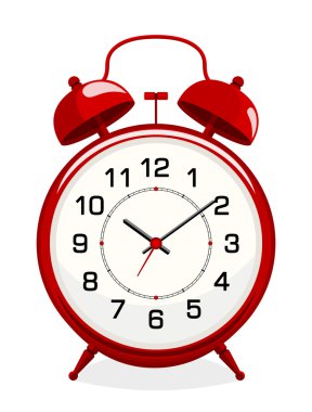 Klasik kırmızı alarm clock
