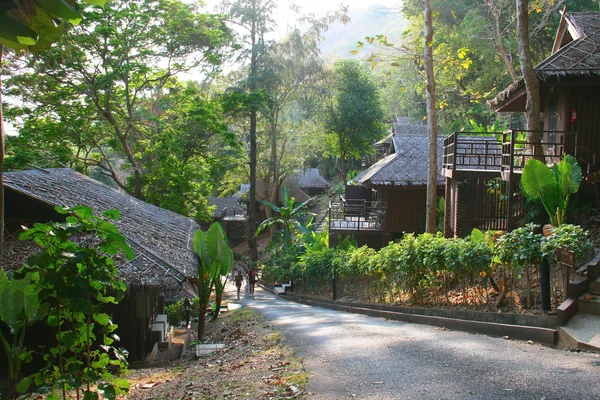 Hotel in de Jungle — Stockfoto