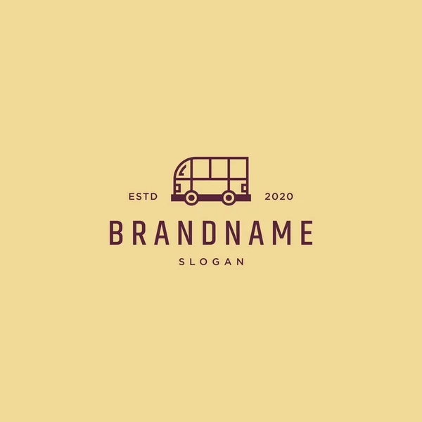 Hippi Van logo tasarım vektörü