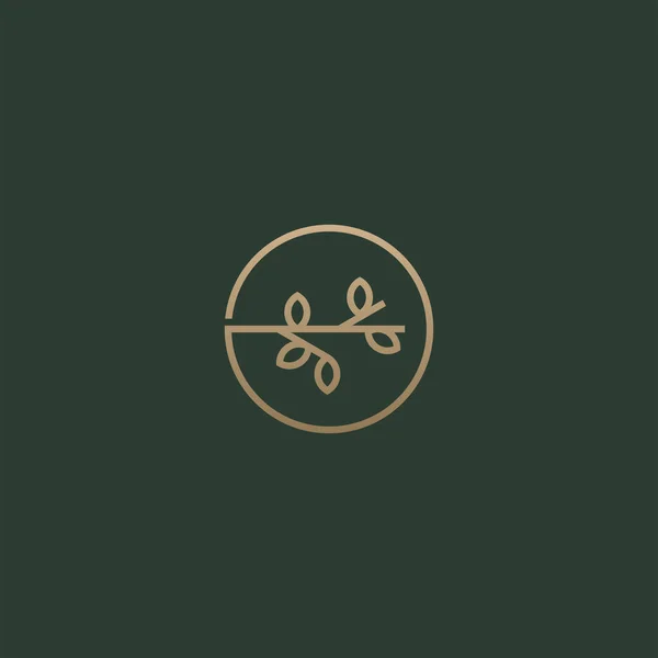 Soyut lüks logo tasarım şablonu