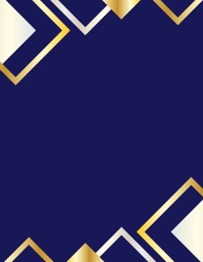 Soyut Elementlerle Basit Asgari Geometrik Arkaplan