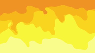 Gradyan Sıvı Turuncu Şekiller Canlandırma Arkaplanı