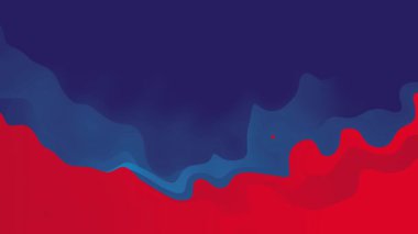 Mavi ve Kırmızı Sıvı Hareketi Arkaplan Canlandırması