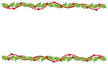 Noel kutsal çerçeve arkaplan illüstrasyonu