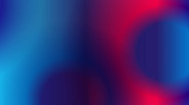 Gradyan arkaplanda dijital açık mavi pembe