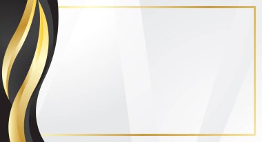 Zarif siyah altın lüks sertifika geçmişi