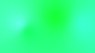 Canlandırılmış parlak gradyan yeşil mavi arka plan. Hareket renk eğrisi