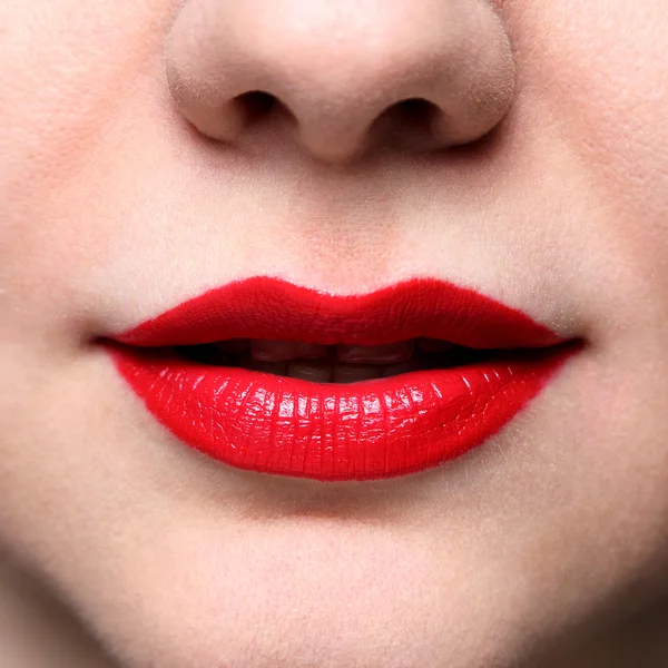 Kadın dudaklar — Stok fotoğraf