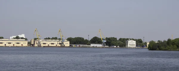 Речной порт Москвы — стоковое фото