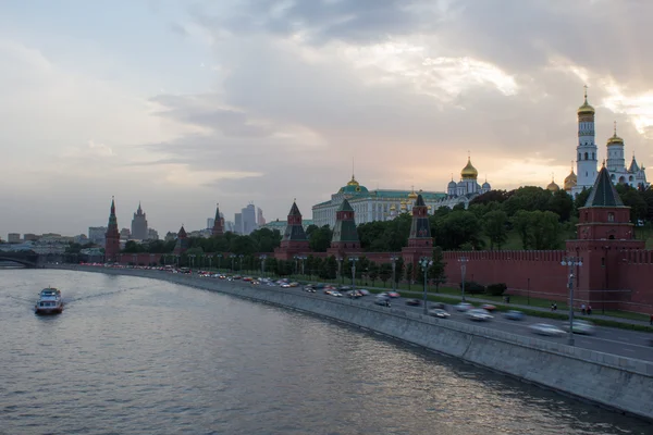 Moscow Kremlin at sunset — Stock Photo, Image