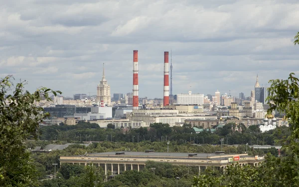 Moskou stad landschap — Stockfoto