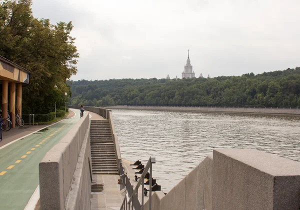 Arrastramiento del río Moscú — Foto de Stock