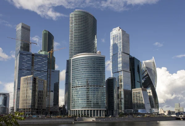 Buildings of Moscow City complex