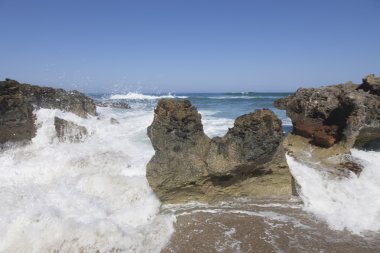 Mavi gökyüzü ve deniz
