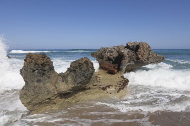 Mavi gökyüzü ve deniz