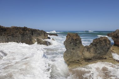 Mavi gökyüzü ve deniz