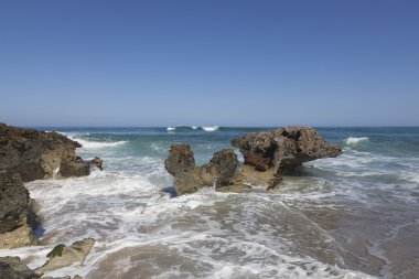 Mavi gökyüzü ve deniz