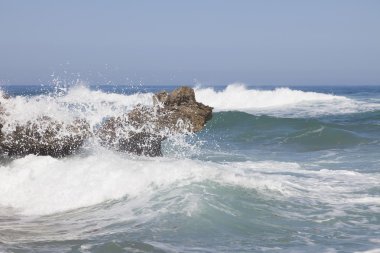 Mavi gökyüzü ve deniz