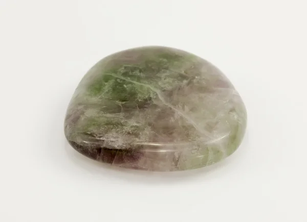 Fluorite, pietra preziosa verde e rosso . — Foto Stock