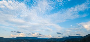dağ manzarası yüksek irtifadan
