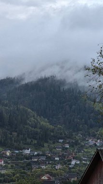 Dağların güzel manzarası