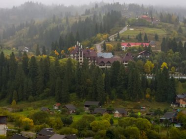 Dağların güzel manzarası