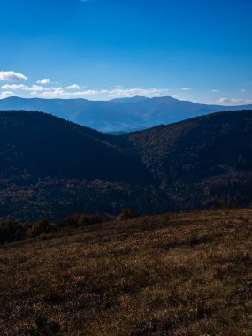 Dağların güzel manzarası