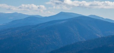 Karpatya ve Polonya 'daki güzel dağlar..