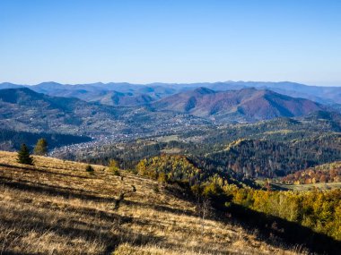 Karpat dağlarında sonbahar
