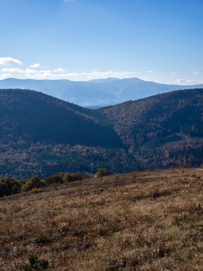 Karpat Dağları 'nın güzel manzarası