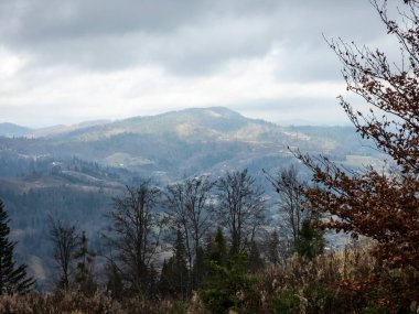 Karpat dağlarında sonbahar