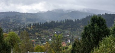 Dağların güzel manzarası