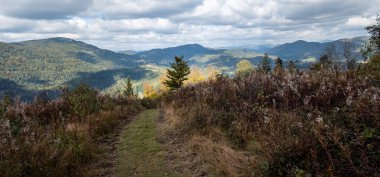 Karpat dağlarında sonbahar