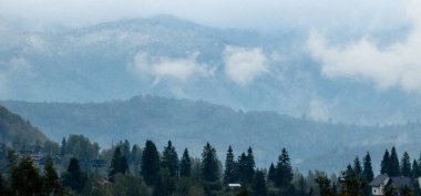 Sabah sisli dağlarda