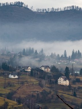 Dağların güzel manzarası