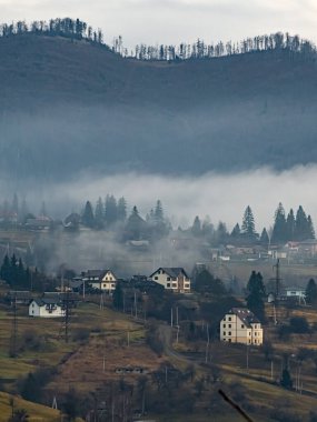 Dağların güzel manzarası