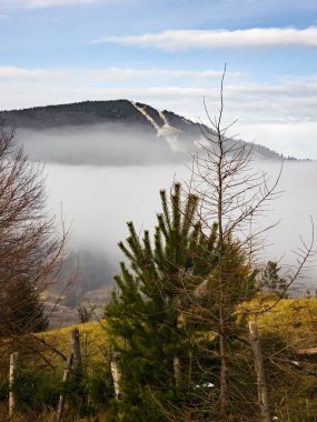 Karpat dağlarında sonbahar