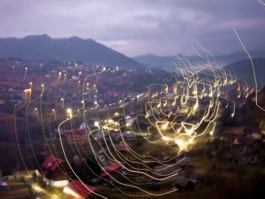 Akşamın en güzel manzarasının gece manzarası.