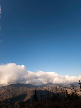 Güzel dağ manzarası, doğa
