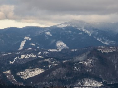Karpat Dağları kış