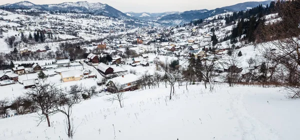 güzel kış manzara Dağları