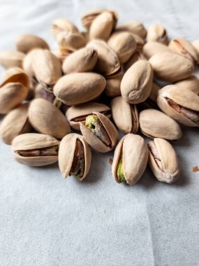 Fıstıklı şam fıstığı yakın.