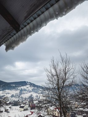 Dağların güzel manzarası