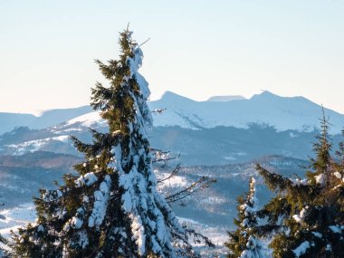 Fransız Alpleri'nde kış