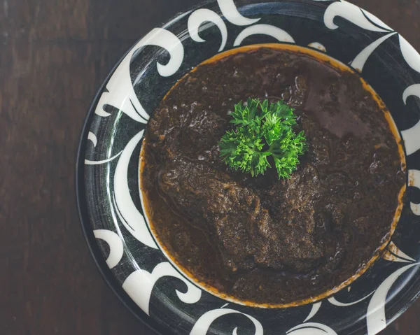 Guiso Carne Tradicional Cocina Malaya —  Fotos de Stock