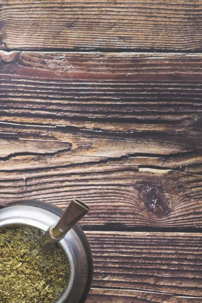 Traditionele Argentijnse Warme Drank Genaamd Mate — Stockfoto